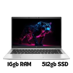 Laptop HP EliteBook 845 G8 14 Ryzen 7 PRO 5850U 16GB RAM 512GB SSD Windows 11 Pro  Pantalla FHD, Teclado Iluminado
