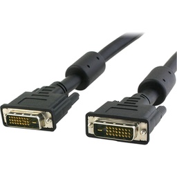 Cable de vídeo 4XEM - 6 pies DVI - para Monitor, Dispositivo de Vídeo, TV - 1