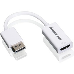 Cable A/V IOGEAR - 7,08" DisplayPort/HDMI - para Dispositivo de Vídeo, Proyector, Monitor, TV, iMac, MacBook, Monitor, Ordenador, Tarjeta gráfica, PC, HDTV - 12
