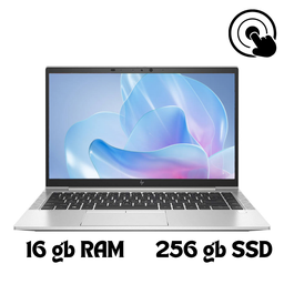 Laptop HP EliteBook 840 G7 14" FHD Touch  Intel Core i5-10310U, 16GB RAM, 256GB SSD, Windows 11 Pro, Teclado Iluminado, Webcam, Plata