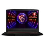 MSI Thin GF63 THIN GF63 12VF-436US 15.6" Gaming Notebook - Full HD - 1920 x 1080 - Intel Core i7 12th Gen i7-12650H Deca-core (10 Core) 1.70 GHz - 16 GB Total RAM - 512 GB SSD - Black