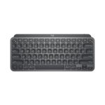 Teclado Logitech MX Keys Mini Business Inalámbrico Bluetooth RF  Layout Inglés, Color Grafito, Compacto y Recargable