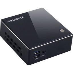 Computadora De Escritorio Gigabyte BRIX GB-BXi5H-4200 | Intel Core i5 4ta Gen i5-4200U Dual-Core 1.60 GHz | DDR3L SDRAM | Color Negro