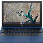 Refurbished HP Chromebook 11A-NA0120NR 11.6" TS HD IPS MediaTek MT8183 4 / LPDDR4 64 GB eMMC - Indigo Blue Grado B