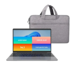 Laptop Hyundai HyBook 14.1"  Intel Celeron N4020, 4GB RAM, 128GB SSD, Windows 10 Home S Mode, Gris Espacial