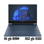 Laptop Gamer HP Victus 15.6" FHD 144Hz  Intel Core i7-12650H, 16GB RAM, 512GB SSD, NVIDIA GeForce RTX 4050 6GB, Windows 11 Home, Azul Performance