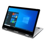 Laptop Hyundai HyFlip 11.6 HD IPS, Intel Celeron, 4GB RAM, 64G HDD, Windows 10 Pro 10 - Plata